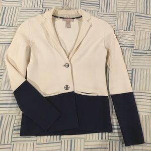 Banana Republic knit blazer jacket