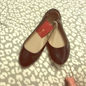 Mossimo patent leather ballet flats