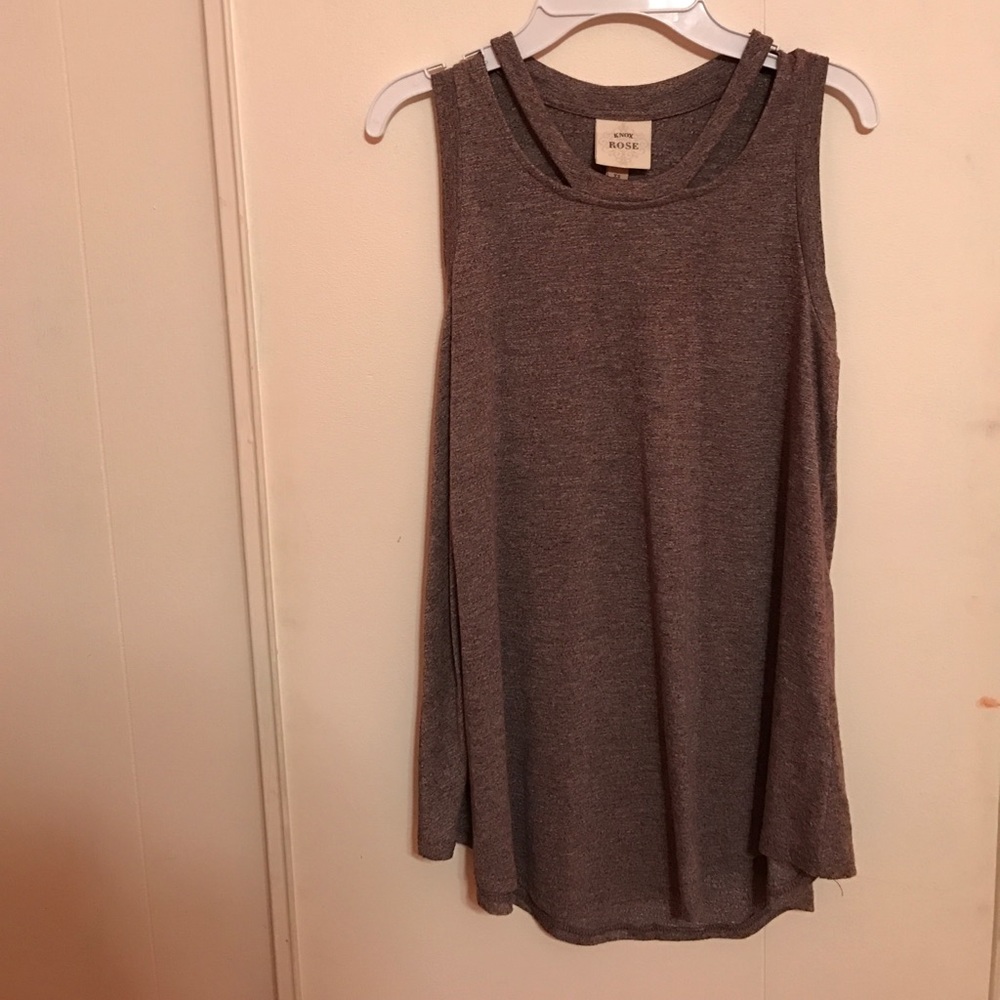 GRAYISH PURPLE TANK