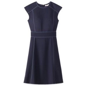 Tory Burch Wayde Dress in Navy
