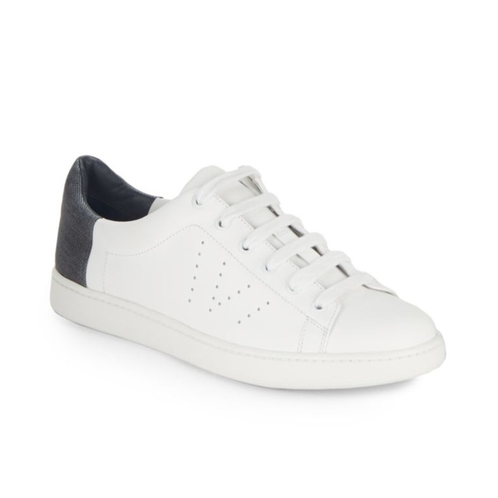 Vince Varin White Leather Sneakers NWT