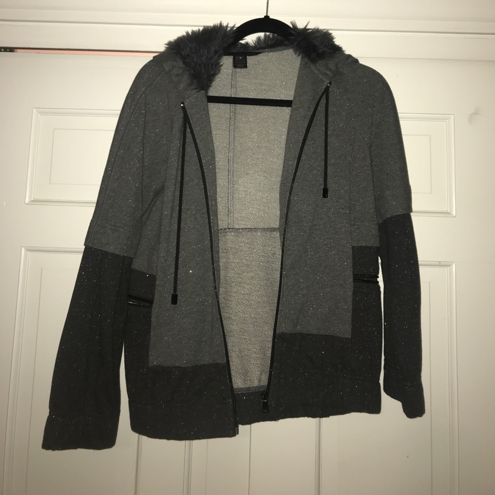 Marc Jacobs Hooded Faux Fur Sweatshirt View 5