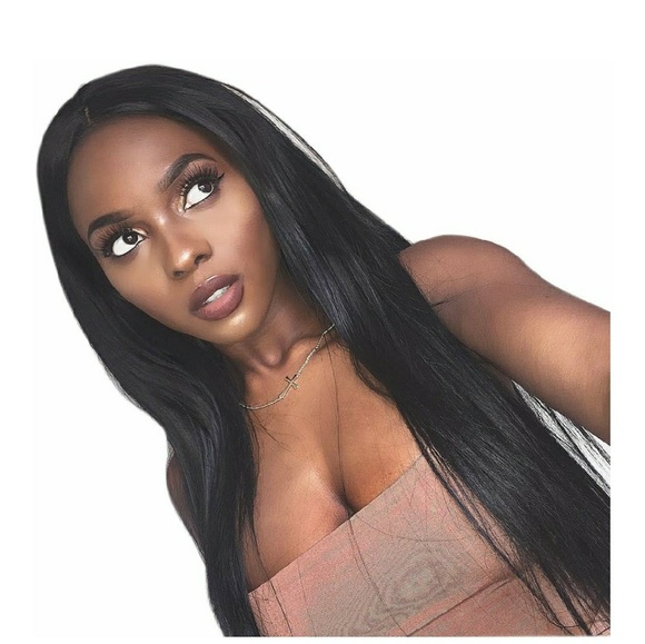 Preplucked Natural Straight Lacefront Wig!! main image 6