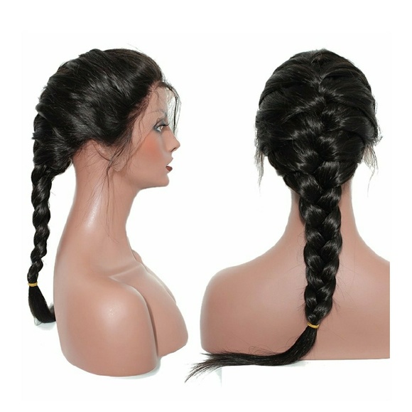 Preplucked Natural Straight Lacefront Wig!!
