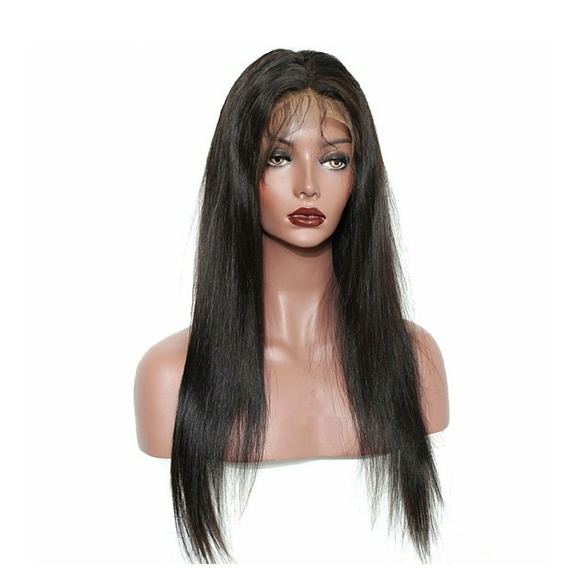 Preplucked Natural Straight Lacefront Wig!!