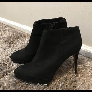 All black H&M booties
