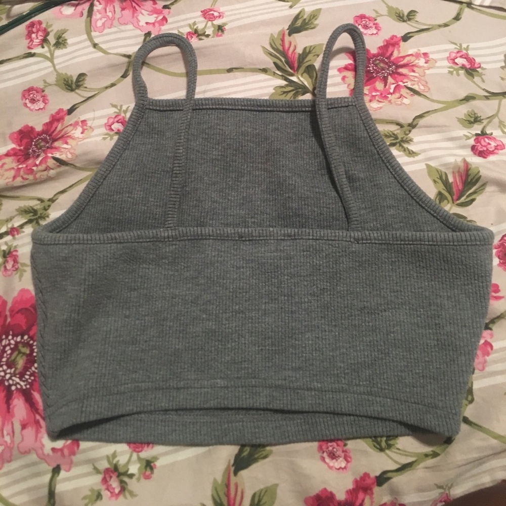 Gray crop top - Picture 2 of 2