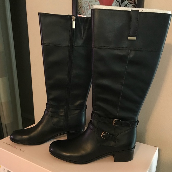 bandolino wide calf boots