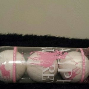 Canister of (3) Ralph Lauren tennis balls