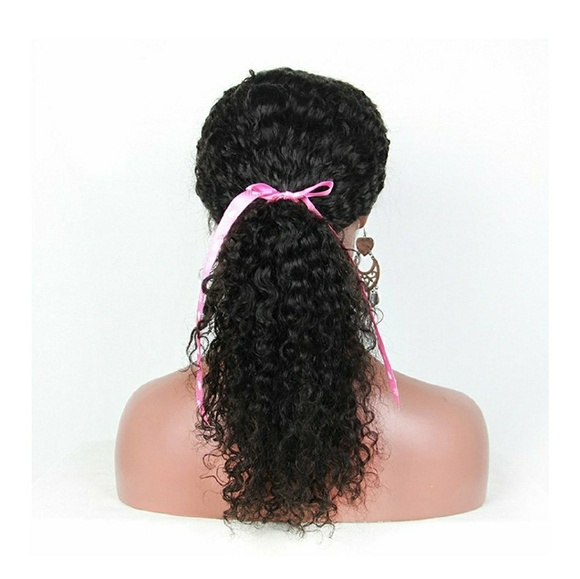 Peruvian Curly Virgin Human Hair 16-18 inches!! main image 4