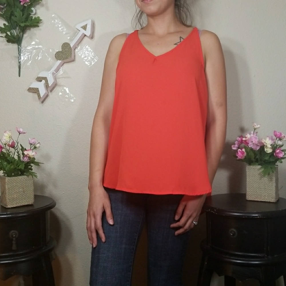 Orange Blouse
