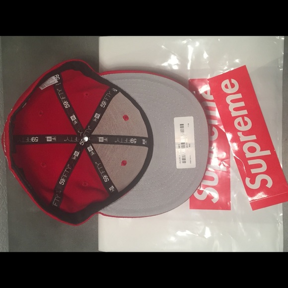 Supreme x New Era hat - Picture 2 of 8