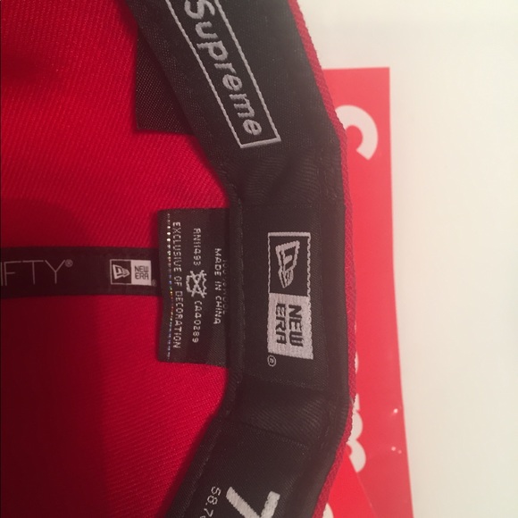Supreme x New Era hat - Picture 5 of 8