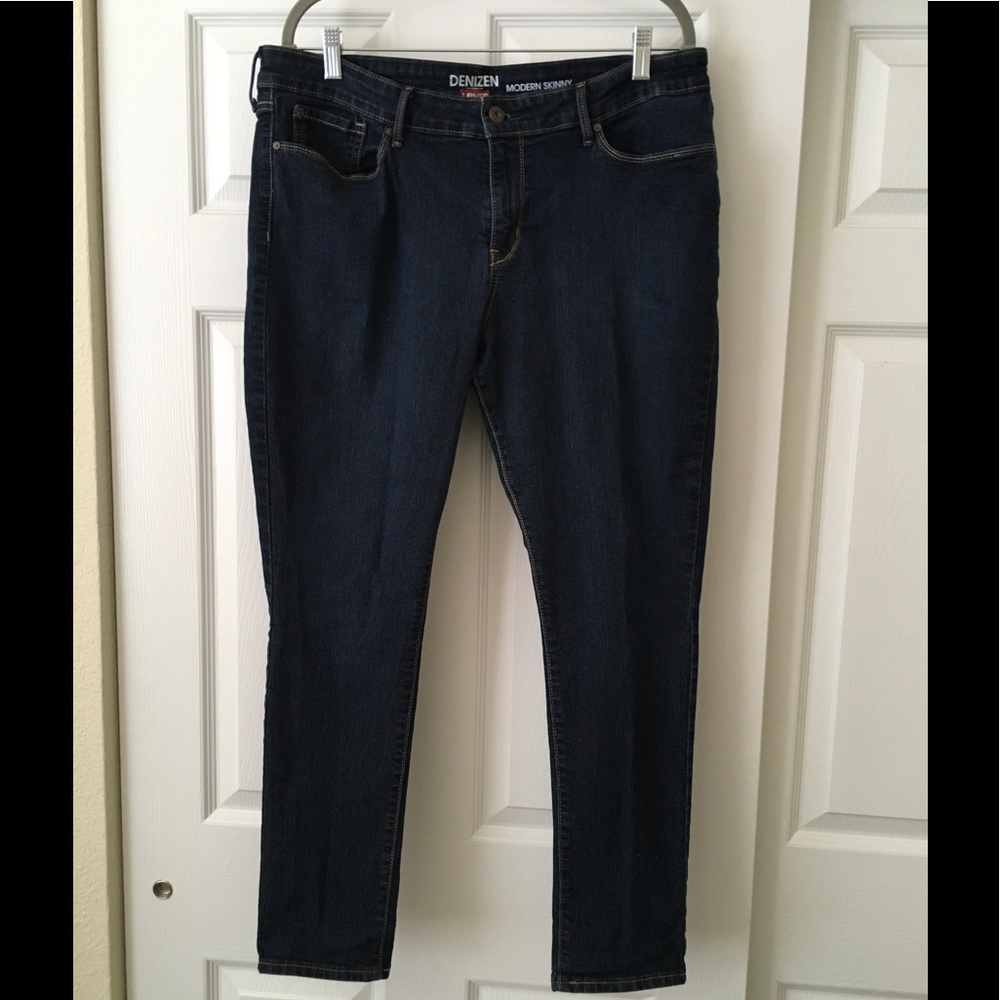 Denizen Modern Skinny Dark Wash Jeans