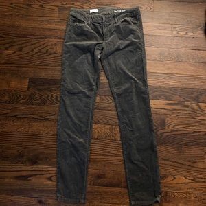 Gap gray corduroys