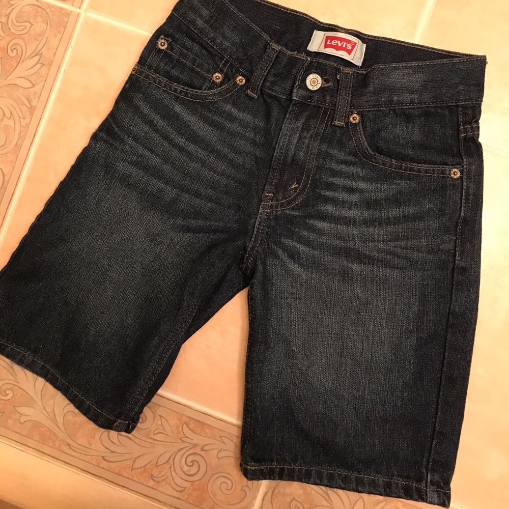 505 Blue jean shorts