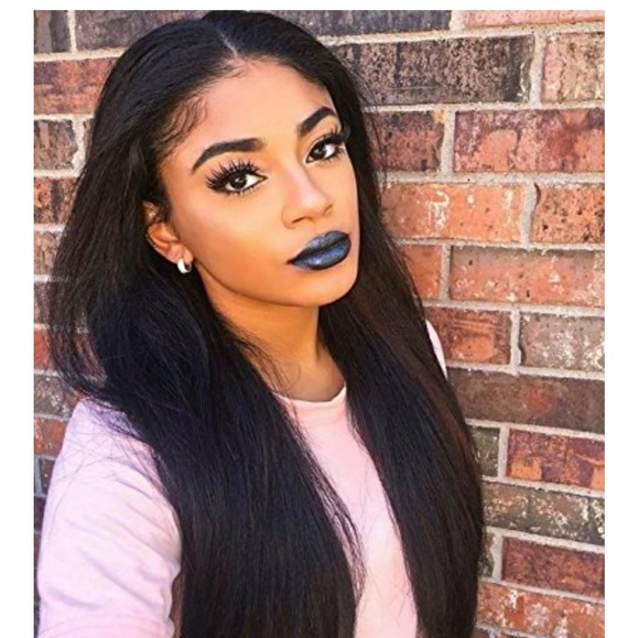 Course Italian Yaki Virgin Human Hair Lace Wig!+ main image 7