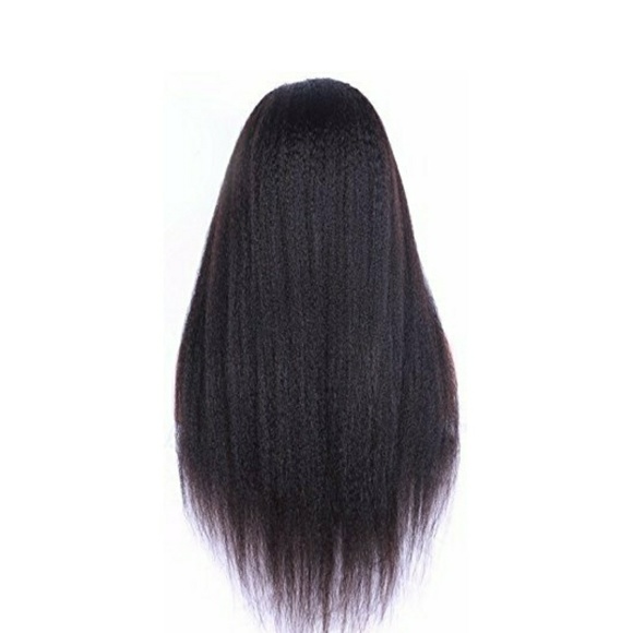 Course Italian Yaki Virgin Human Hair Lace Wig!+ main image 6