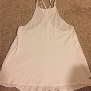 White Hollister Tank Top