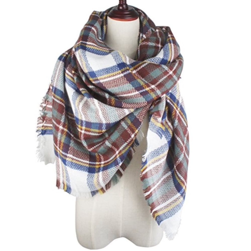 LAST ONE! Blanket Scarf Luxurious Wrap Shawl Gift - Picture 2 of 7