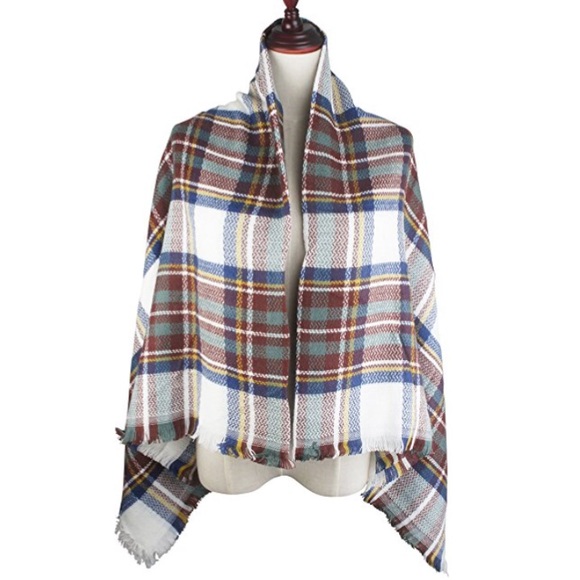 LAST ONE! Blanket Scarf Luxurious Wrap Shawl Gift - Picture 6 of 7