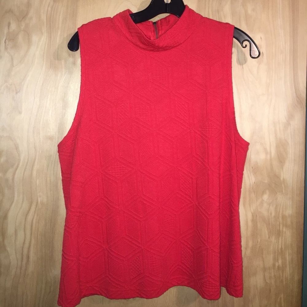 Anthropologie Mock Neck Tank (RUNS SMALL)