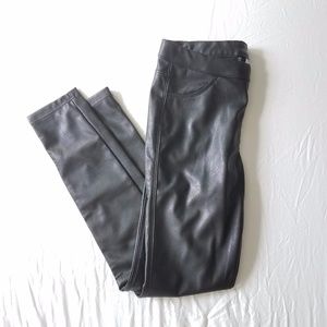 H&M Faux Leather Legging Pant