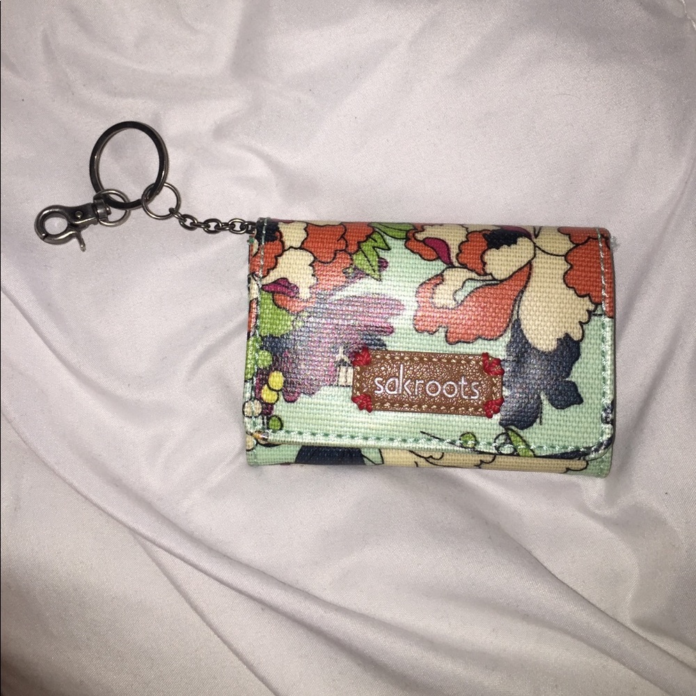 sakroots key fob coin purse