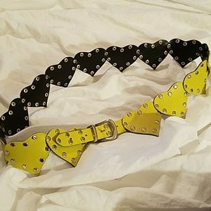 Lovely heart belt size 12 true to size new no tag