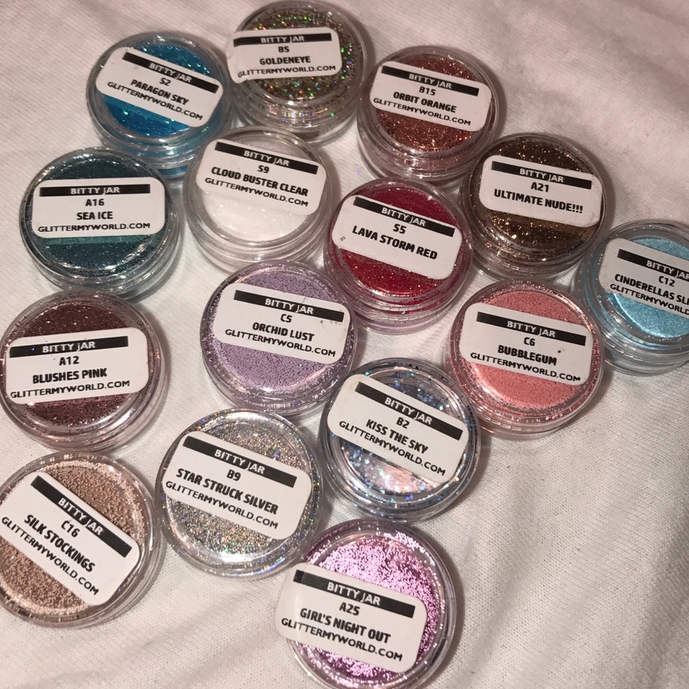 Loose glitters