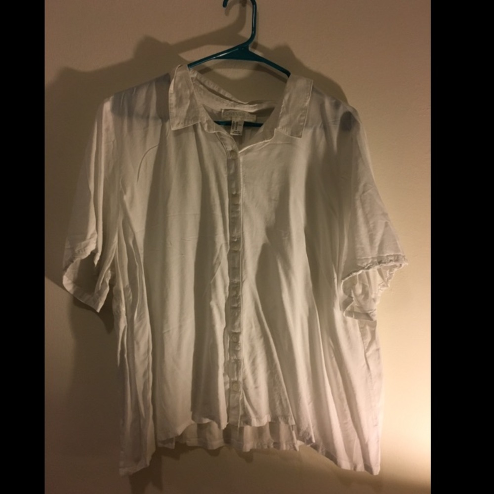 White button down shirt