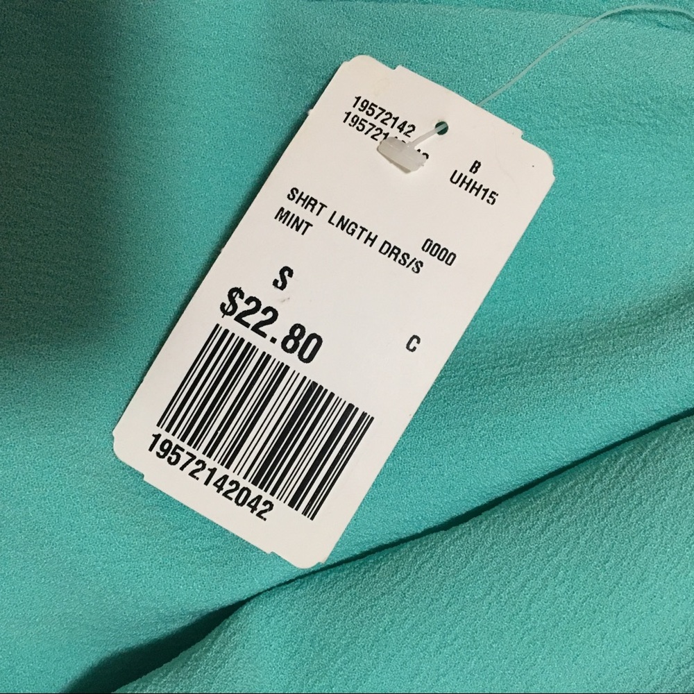 NWT Forever 21 Mint Bow Dress - Picture 5 of 5