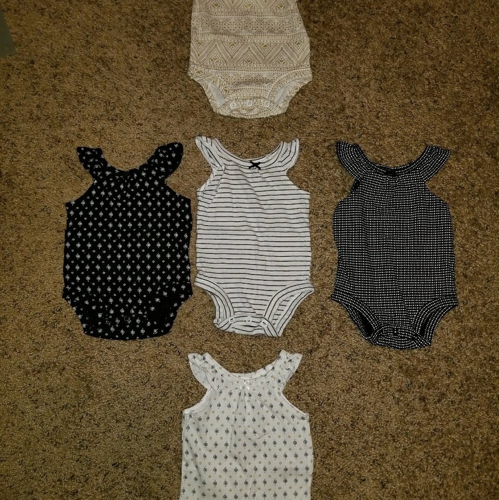 Carter's Newborn Tank Onsies