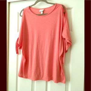 Ava & Viv Cold Shoulder Top