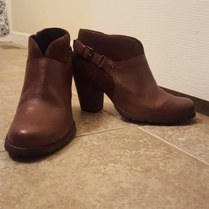 Like new Clarks booties.  Last week of listing.