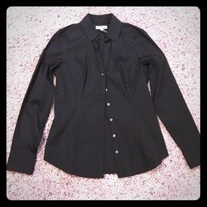 NWT Express Women’s Button Down - Black