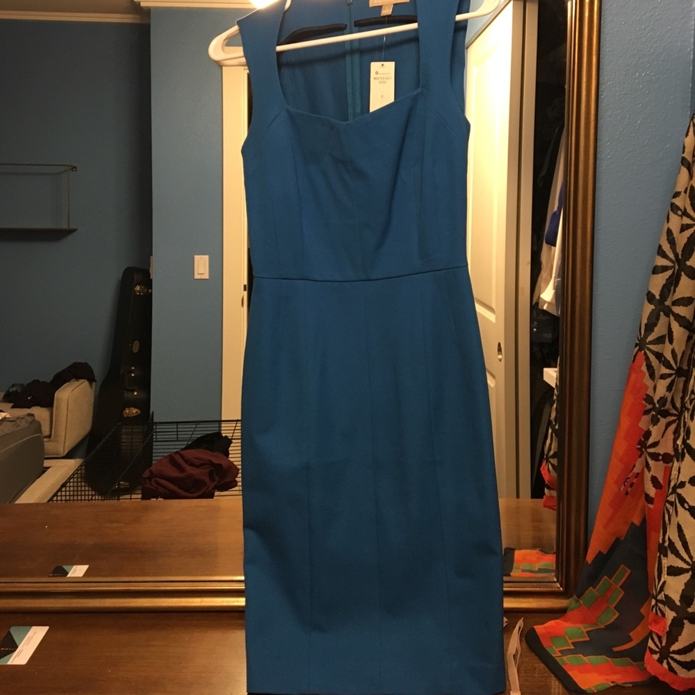 Blue Banana Republic sheath dress, size 2