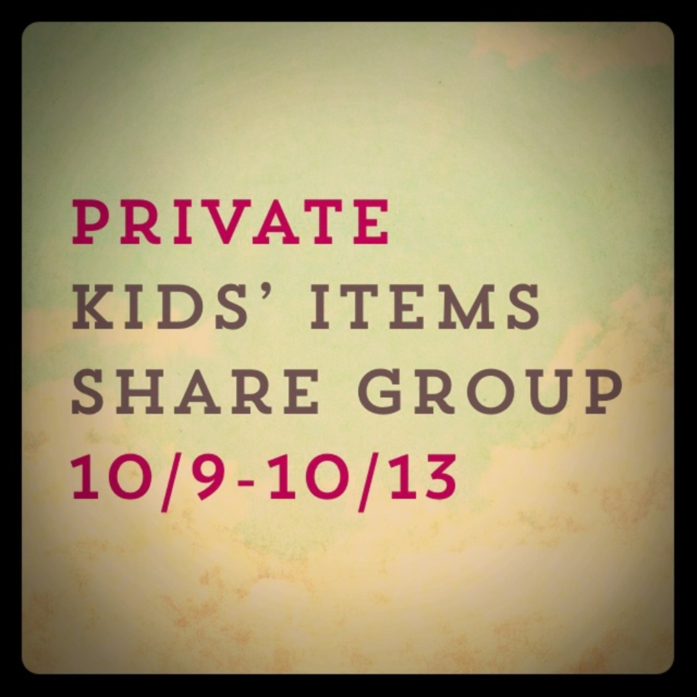 Private Share Group 10/9 - 10/13
