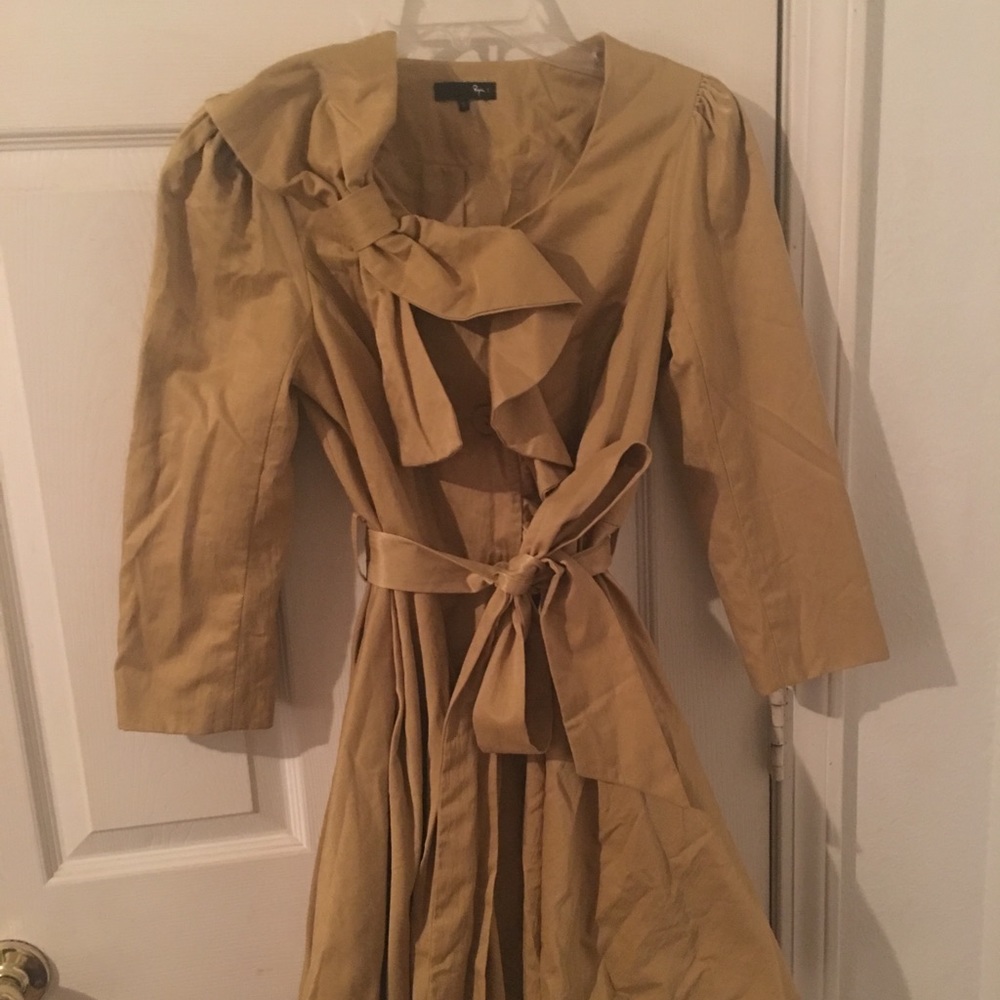 Mustard formal jacket. Small. Gorgeous!