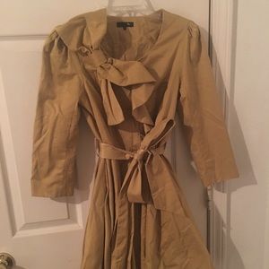 Mustard formal jacket. Small. Gorgeous!