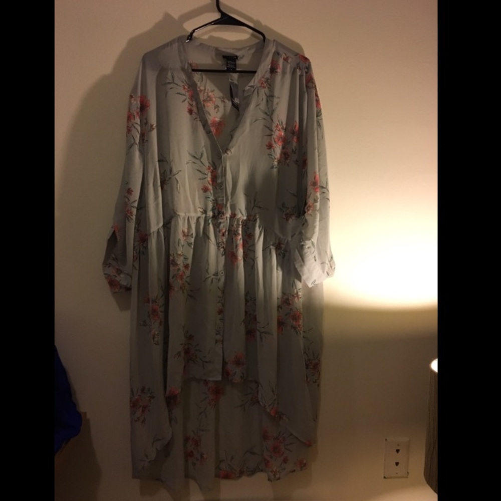 Floral tunic