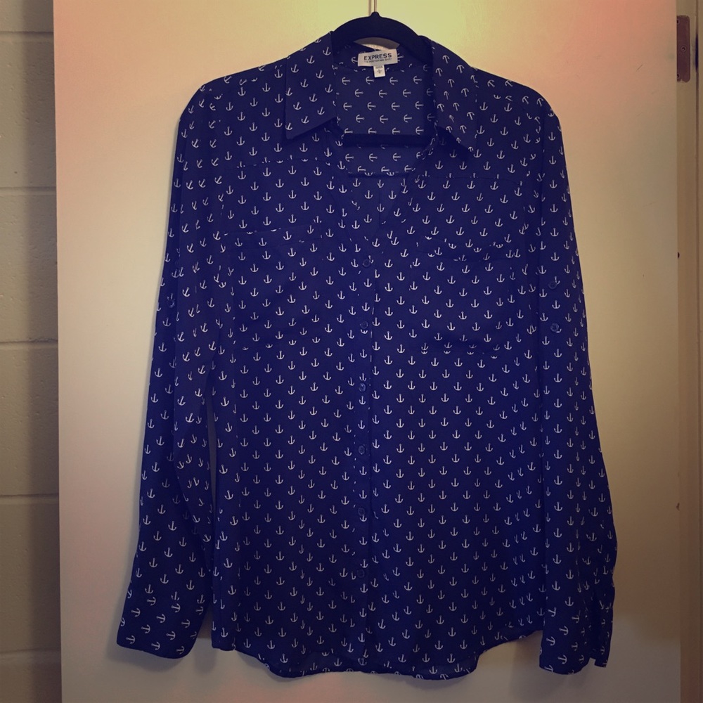 Express // Portofino Shirt // Anchor Print