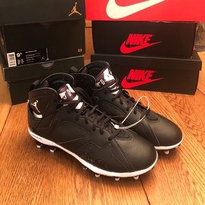 Molded Air Jordan 7 Retro Cleats - Size 10.5