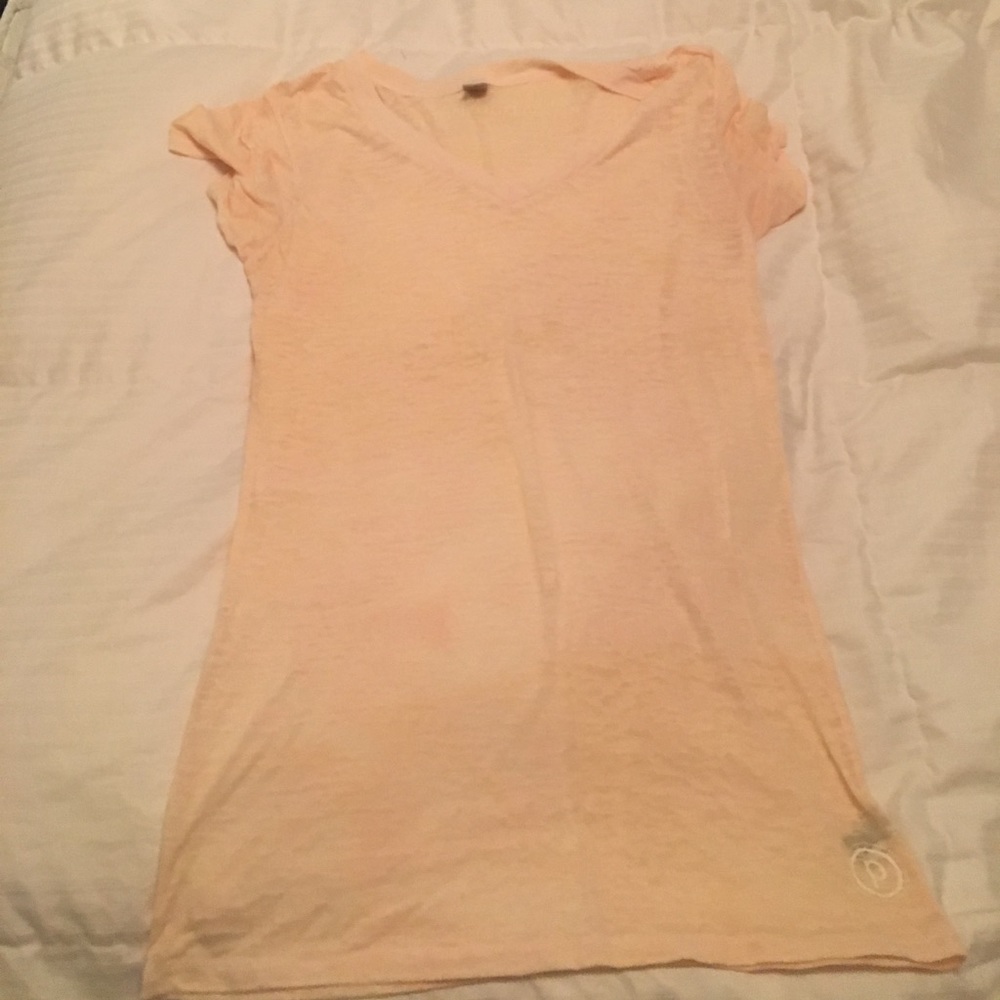 Pure Barre V-Neck Washed Tee