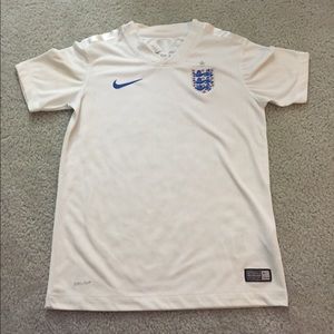 Nike England youth jersey