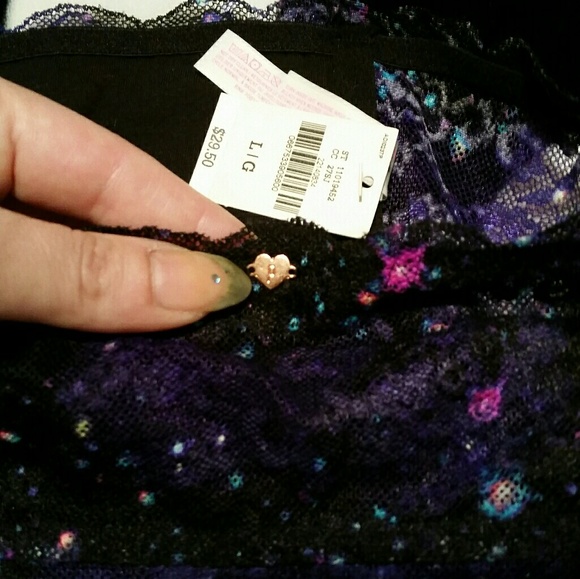 Vs Pink Galaxy bandeau lace - Picture 2 of 7