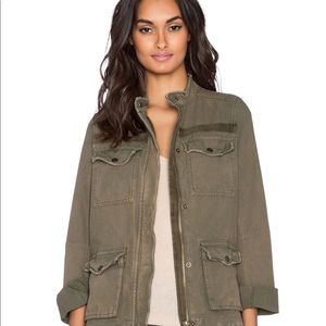 Free People Rumpled Army Jacket.
