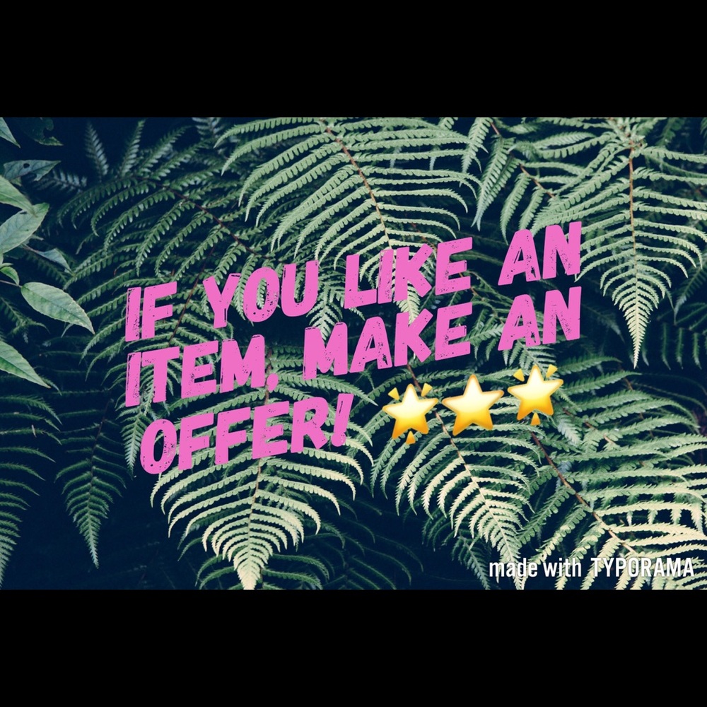 💕All offers considered, but not all accepted 💕