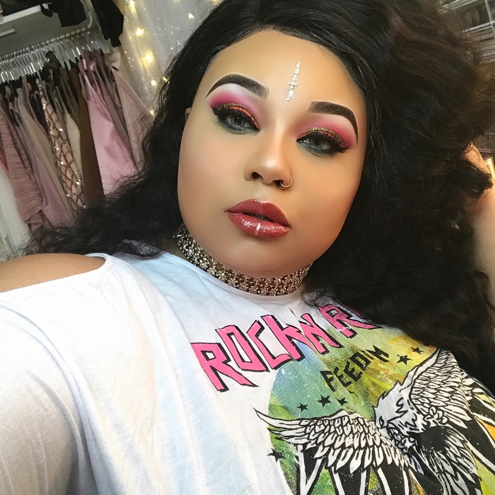 FASHIONNOVA PLUS SIZE FESTIVAL COLD SHOULDER CROP