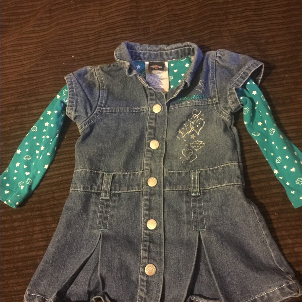 Harley Davidson baby dress